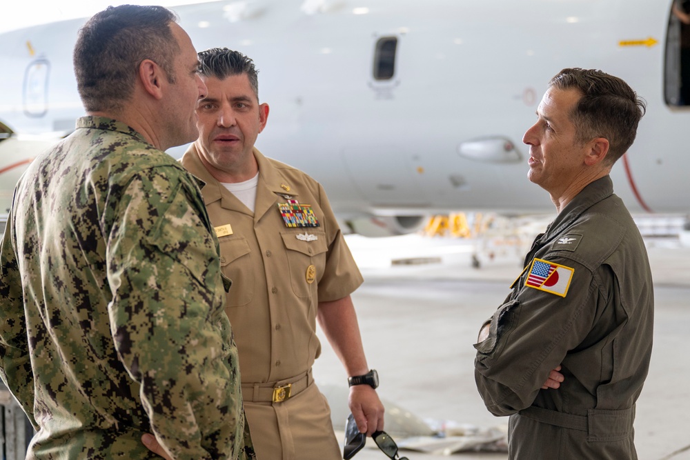 Chief of Staff, Naval Forces Japan/Navy Region Japan visits Naval Air Facility Misawa.
