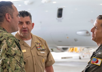 Chief of Staff, Naval Forces Japan/Navy Region Japan visits Naval Air Facility Misawa.