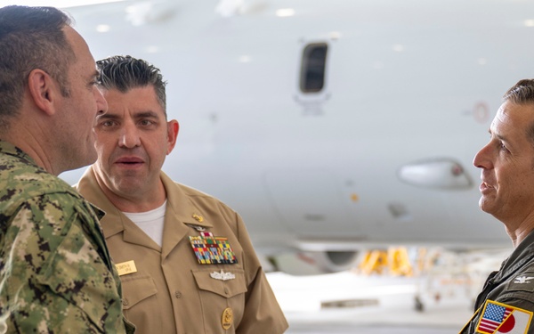 Chief of Staff, Naval Forces Japan/Navy Region Japan visits Naval Air Facility Misawa.