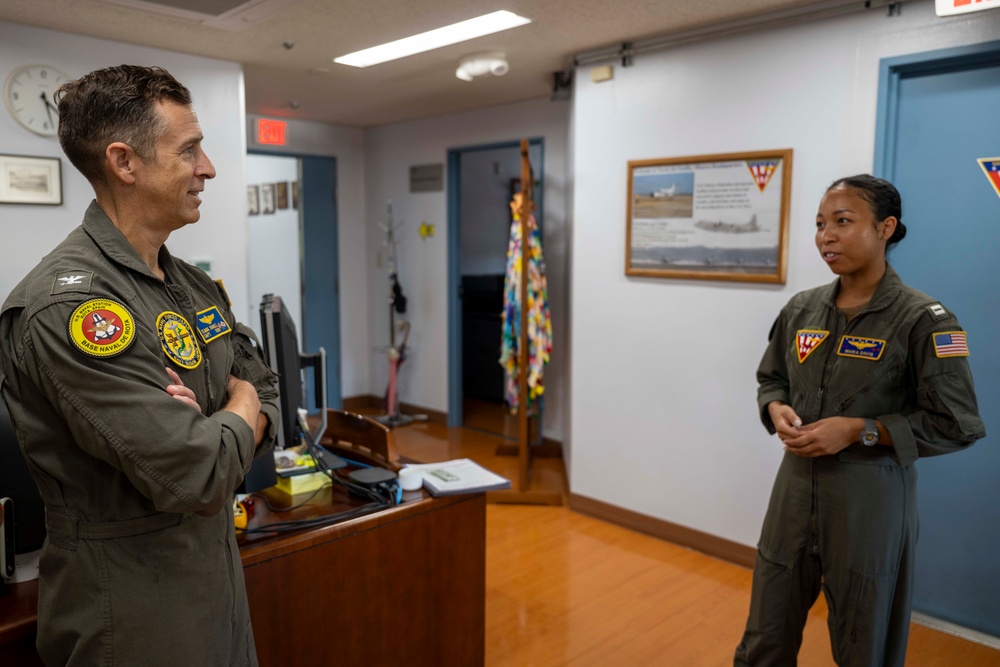 Chief of Staff, U.S. Naval Forces Japan/Navy Region Japan visits Naval Air Facility Misawa.