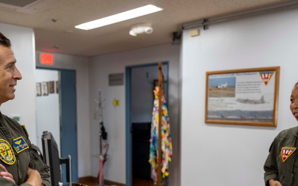 Chief of Staff, U.S. Naval Forces Japan/Navy Region Japan visits Naval Air Facility Misawa.