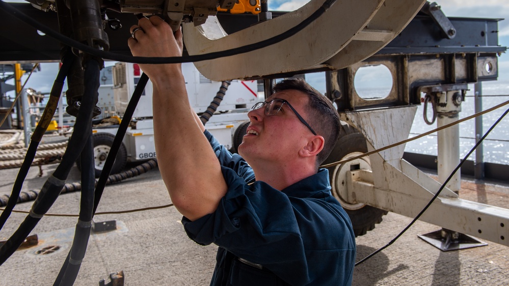 USS Theodore Roosevelt Maintenance