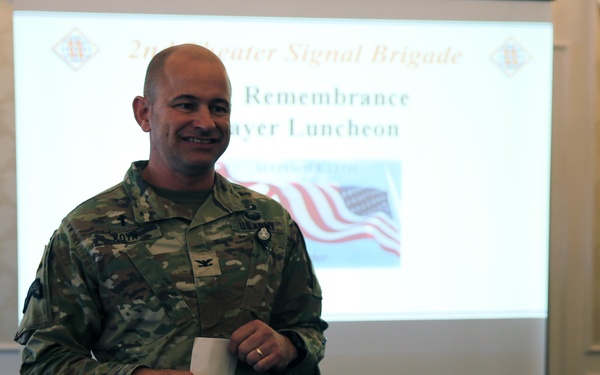2d TSB hosts 9/11 Remembrance Prayer Luncheon