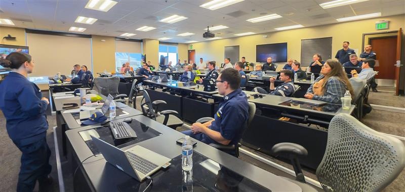 Unified Command continues the response effort, recovery of the fallen containers at the Port of Long Beach
