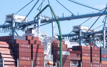 Unified Command, U.S. Coast Guard respond to container incident at the Port of Long Beach, California
