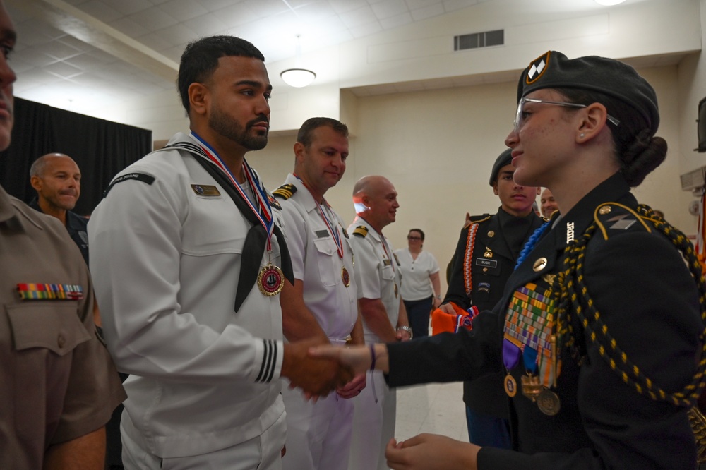 Ronald Reagan CO Joins South Miami Students for 9/11 Ceremony
