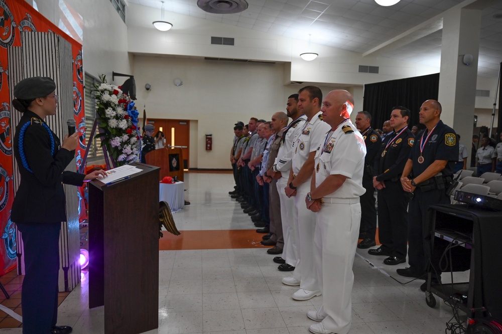 Ronald Reagan CO Joins South Miami Students for 9/11 Ceremony