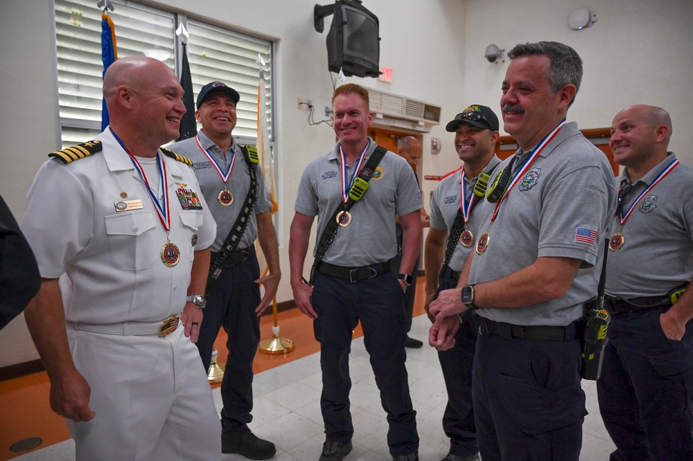 Ronald Reagan CO Joins South Miami Students for 9/11 Ceremony