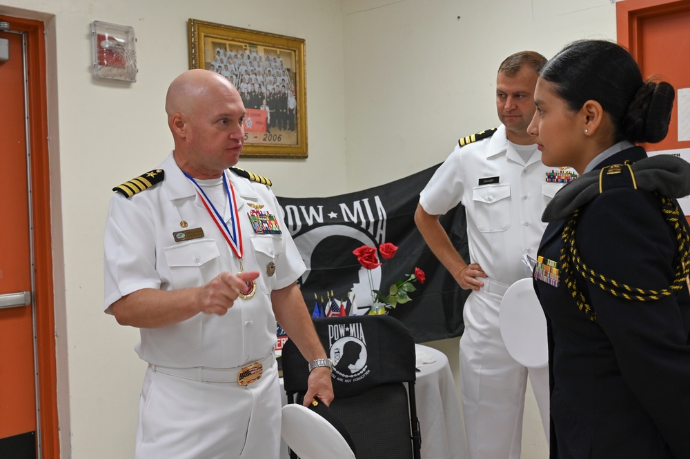 Ronald Reagan CO Joins South Miami Students for 9/11 Ceremony