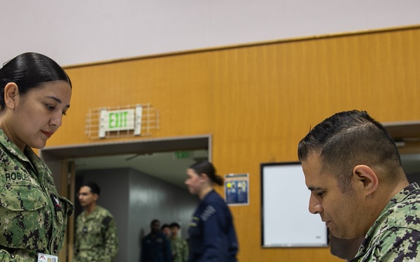 George Washington Sailors Take the Navy-wide Advancement Exam
