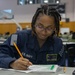 George Washington Sailors Take the Navy-wide Advancement Exam