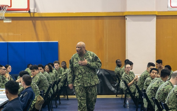 George Washington Sailors Take the Navy-wide Advancement Exam