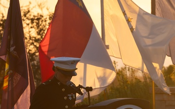 Camp Pendleton Hosts 83rd Annual Evening Colors Ceremony