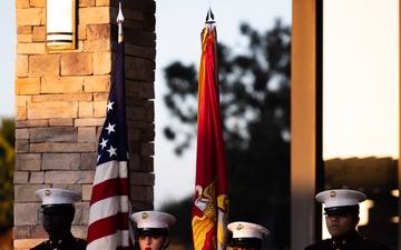 Camp Pendleton Hosts 83rd Annual Evening Colors Ceremony