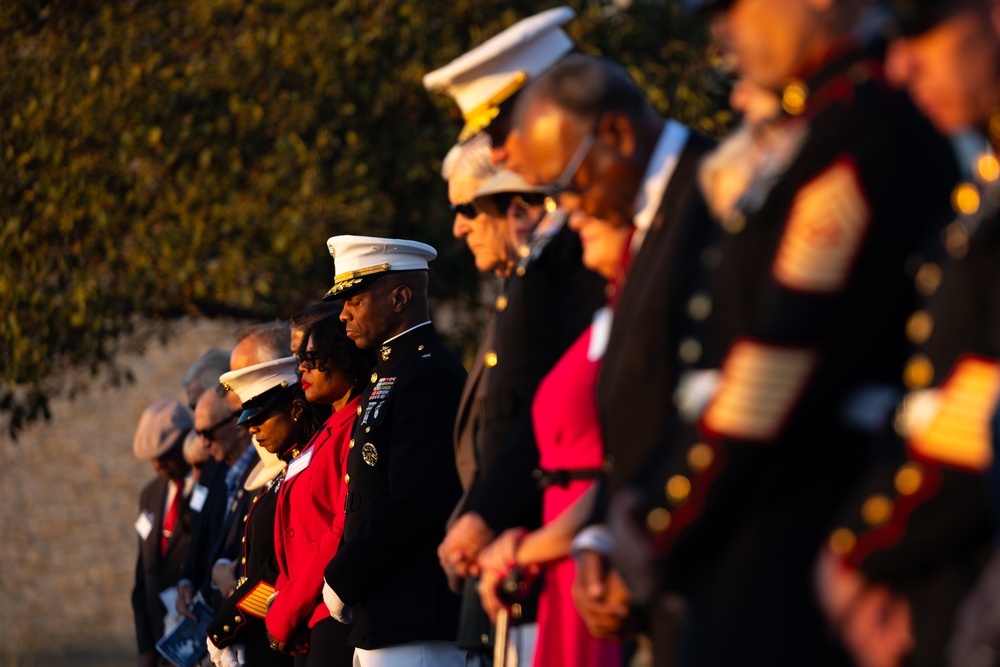 Camp Pendleton Hosts 83rd Annual Evening Colors Ceremony