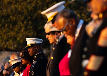 Camp Pendleton Hosts 83rd Annual Evening Colors Ceremony