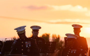 Camp Pendleton Hosts 83rd Annual Evening Colors Ceremony