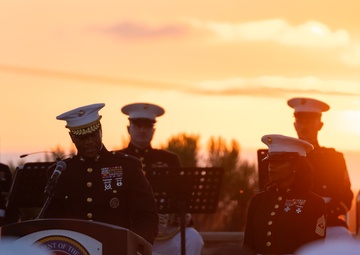 Camp Pendleton Hosts 83rd Annual Evening Colors Ceremony