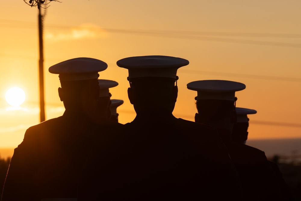 Camp Pendleton Hosts 83rd Annual Evening Colors Ceremony