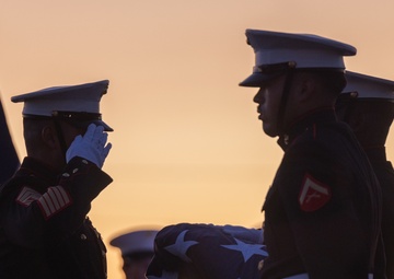 Camp Pendleton Hosts 83rd Annual Evening Colors Ceremony