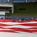 Ronald Reagan CO Swears In Future Sailors at Marlins’ 9/11 Game