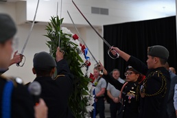 Ronald Reagan CO Joins South Miami Students for 9/11 Ceremony