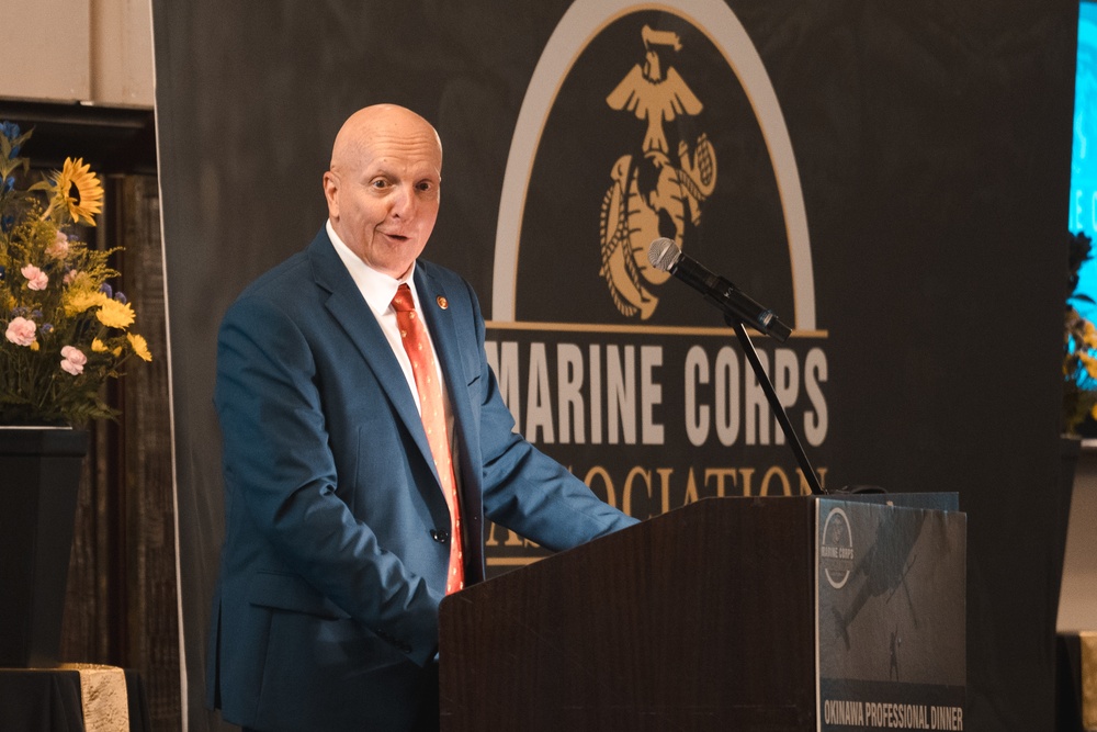 OKINAWA, JAPAN – U.S. Marines and Sailors are recognized for excellence