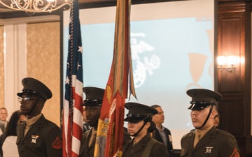 OKINAWA, JAPAN – U.S. Marines and Sailors are recognized for excellence