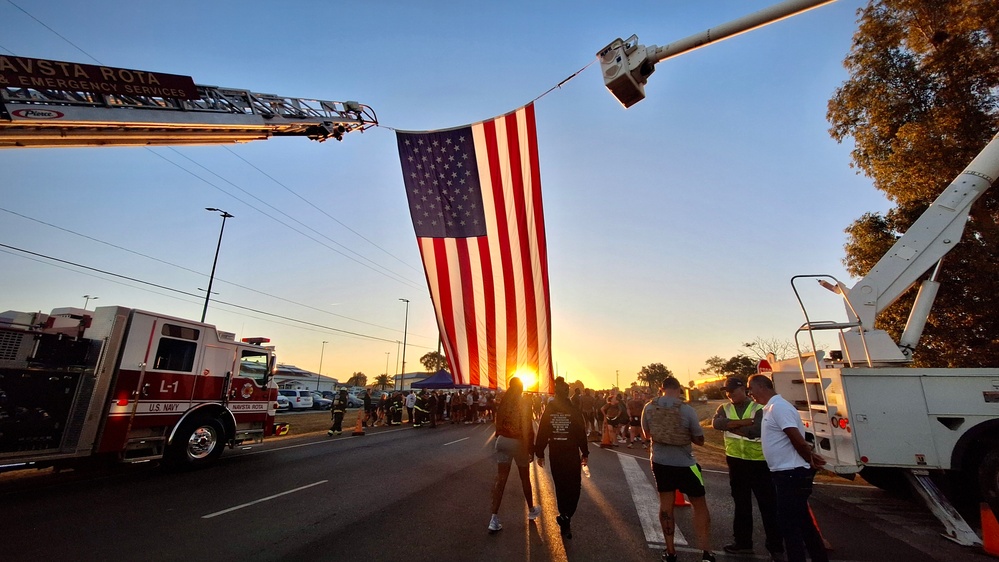 Naval Station Rota 9/11 Memorial Run