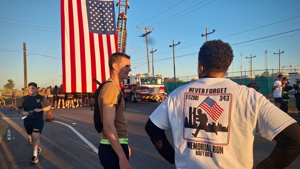 Naval Station Rota 9/11 Memorial Run