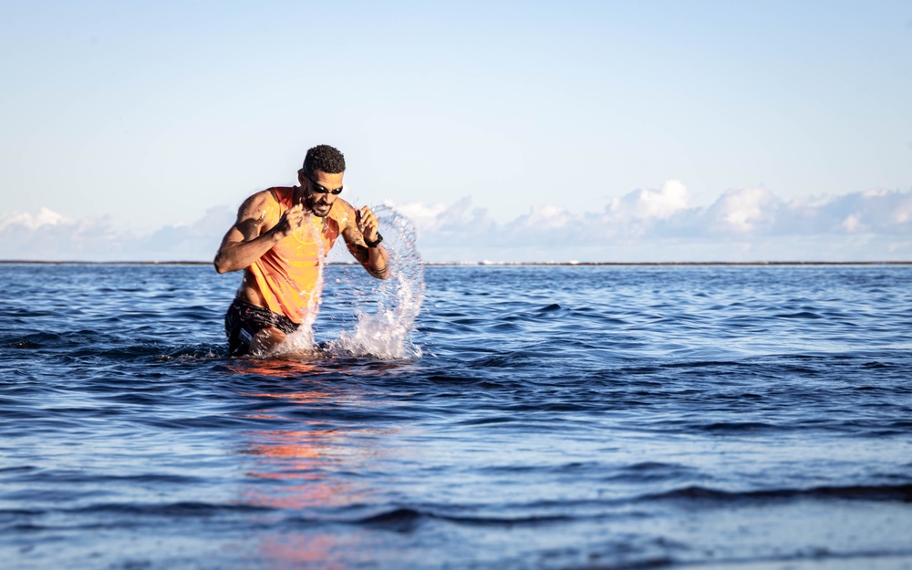 Exercise DELAYEN: 3rd ANGLICO Run Swim Run in Tahiti