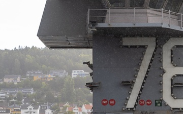 USS Gerald R. Ford (CVN 78) Arrives in Oslo, Norway