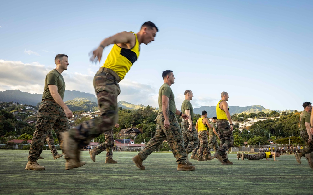 Exercise DELAYEN: 3rd ANGLICO Opening Ceremony PT and Equipment Showcase in Tahiti
