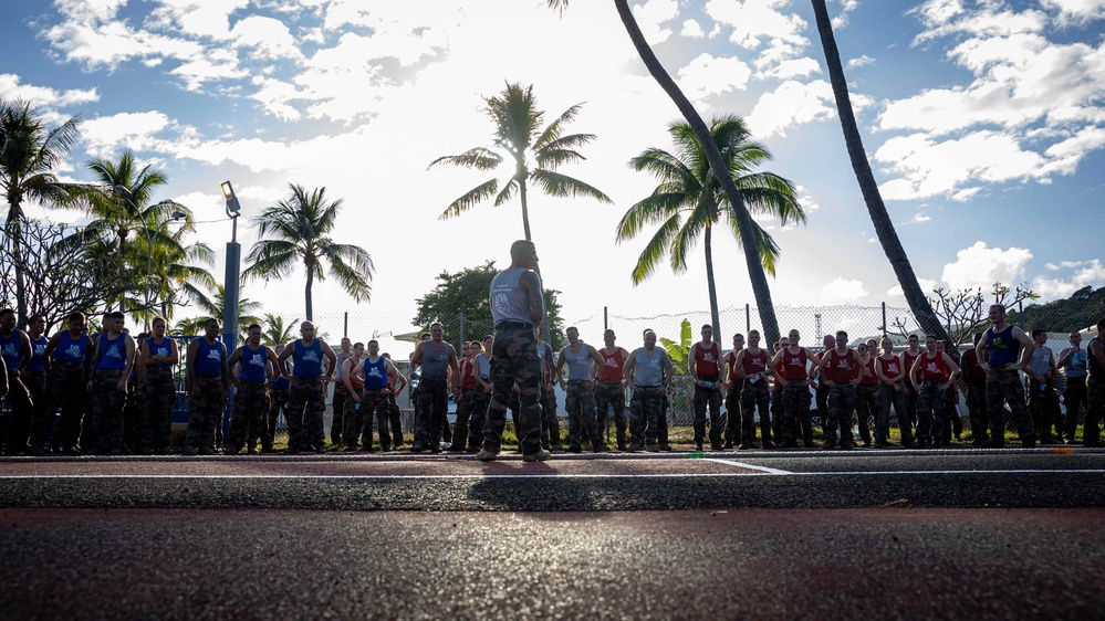 Exercise DELAYEN: 3rd ANGLICO Opening Ceremony PT and Equipment Showcase in Tahiti