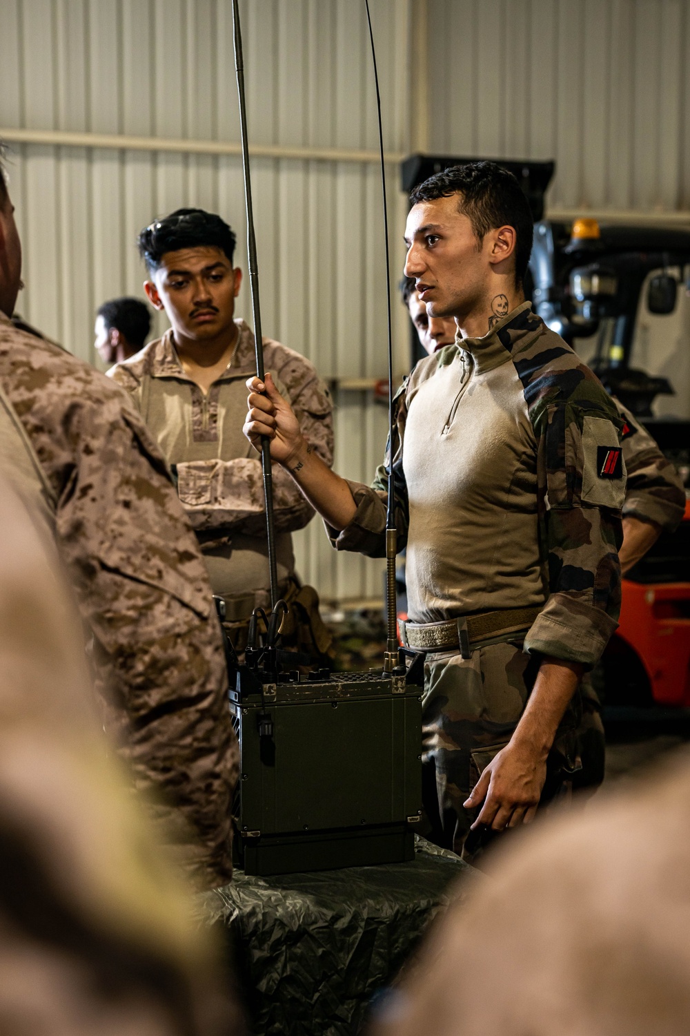 Exercise DELAYEN: 3rd ANGLICO Opening Ceremony PT and Equipment Showcase in Tahiti