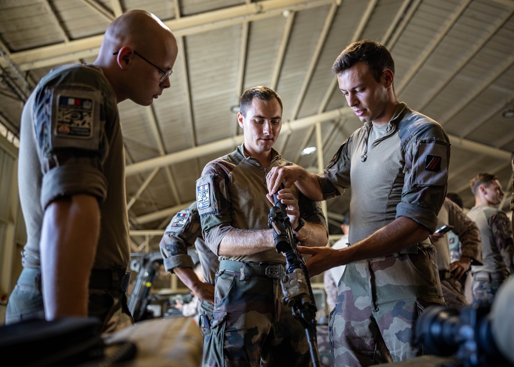 Exercise DELAYEN: 3rd ANGLICO Opening Ceremony PT and Equipment Showcase in Tahiti