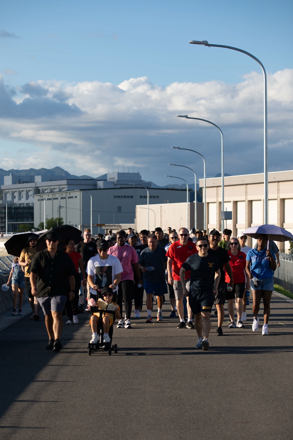 Marine Corps Air Station Iwakuni hosts suicide prevention walk
