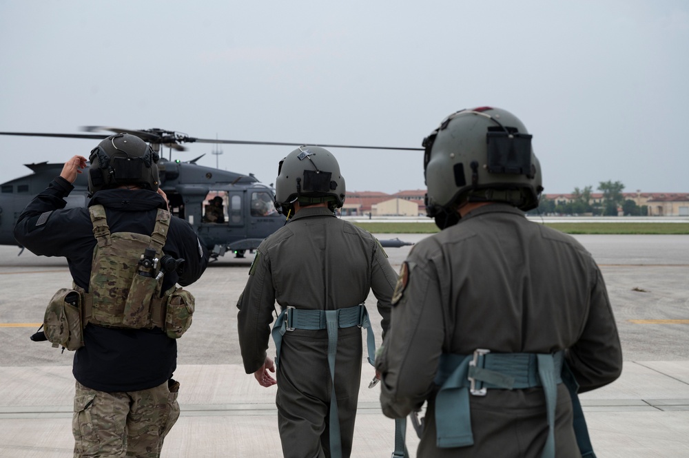Third AF leadership visits Aviano AB