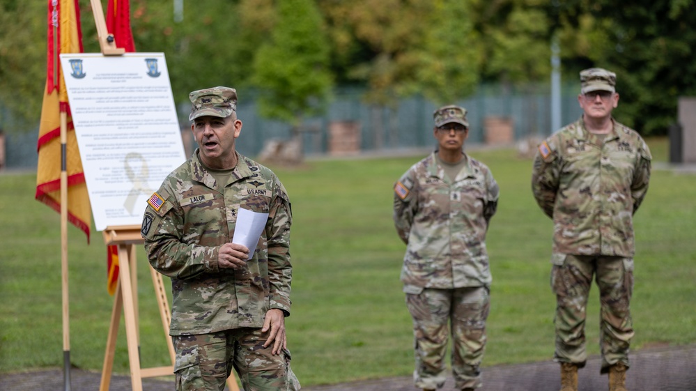 21st TSC Leaders Sign Proclamation to Strengthen Suicide Prevention