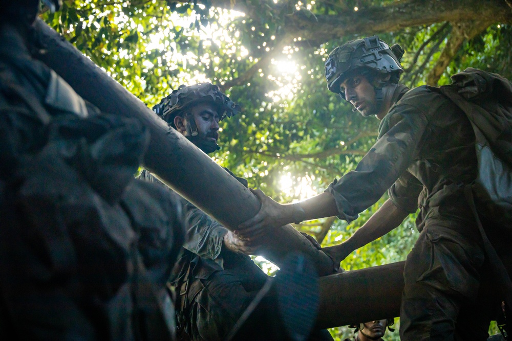 Exercise DELAYEN: 3rd ANGLICO Aito Culminating Event and Ceremony in Tahiti