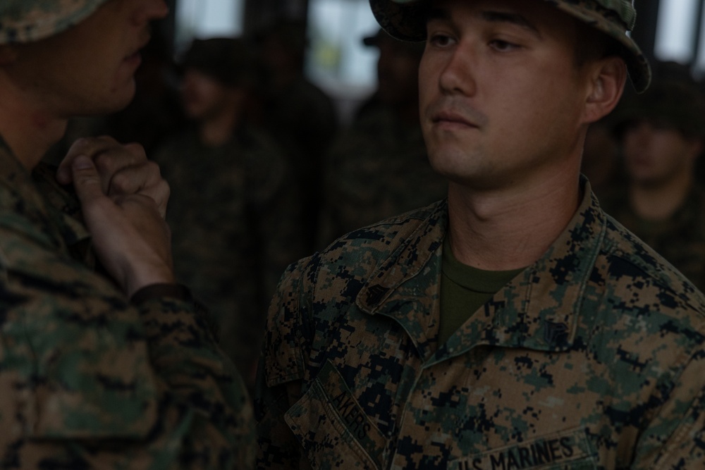 RD25 | 12th LCT Marine Promoted to Sgt
