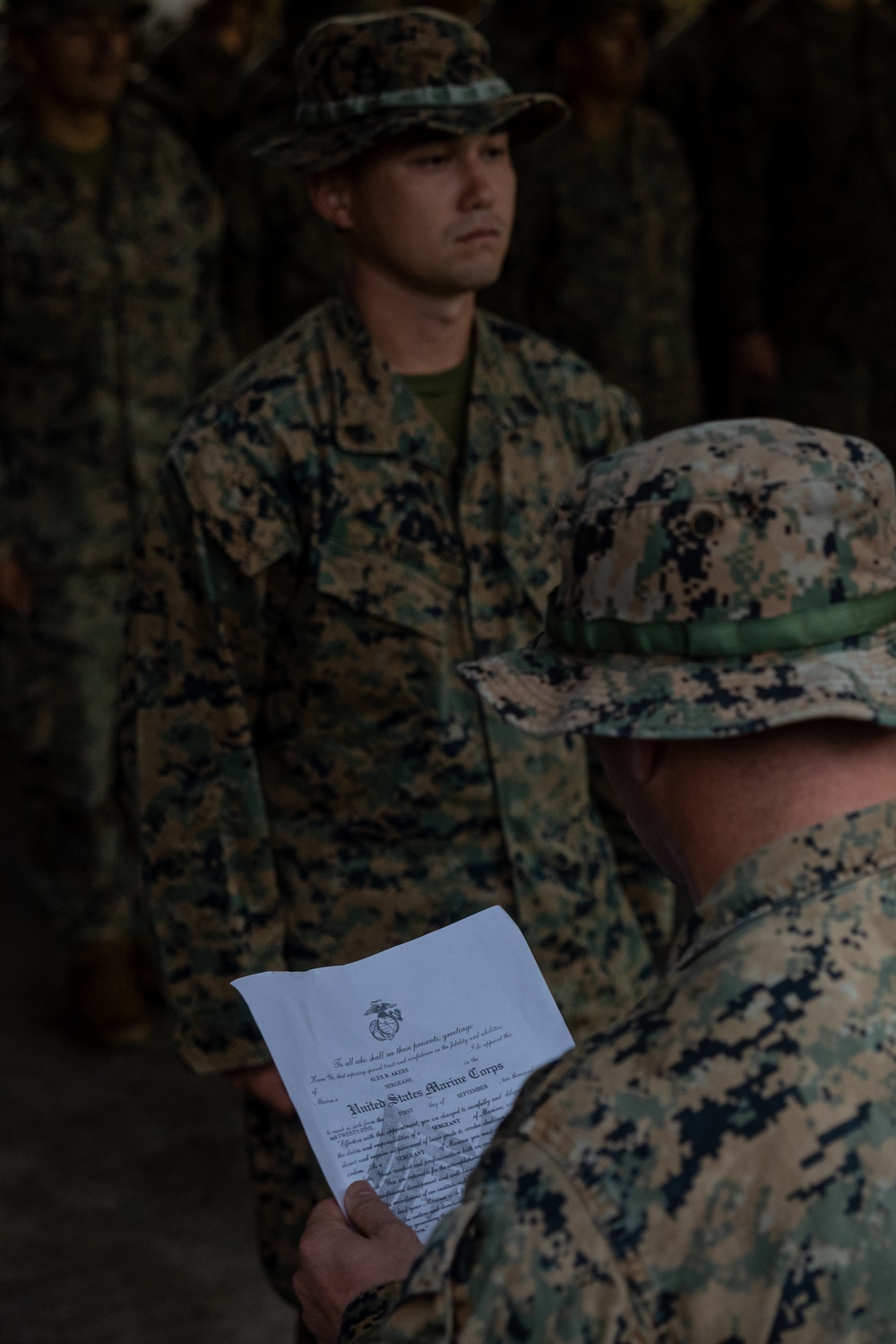 RD25 | 12th LCT Marine Promoted to Sgt