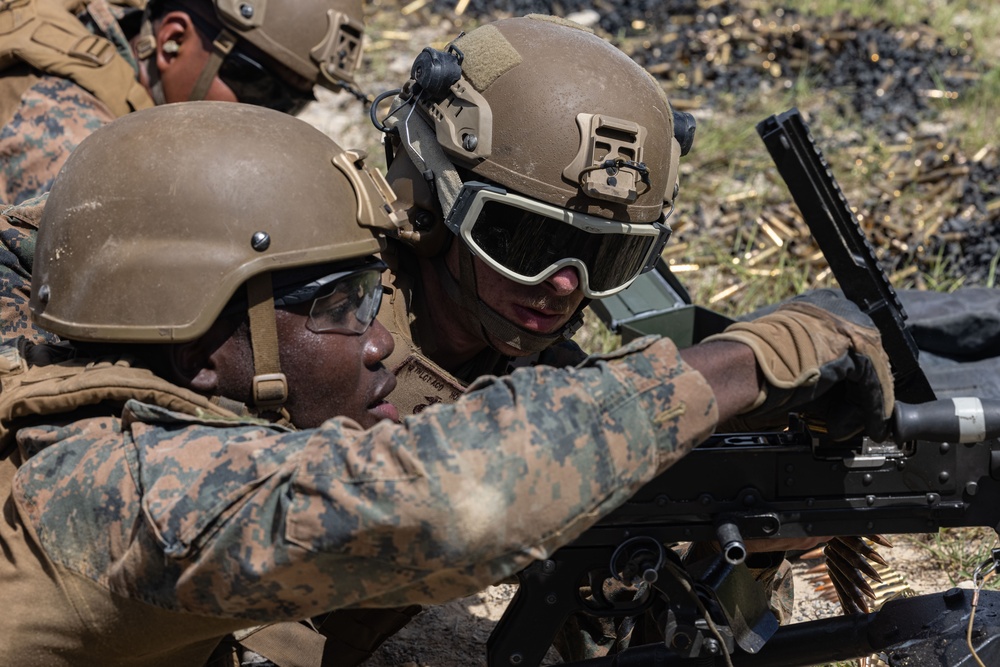 RD 25 | LCT Marines Increase Lethality During a Machine Gun Range