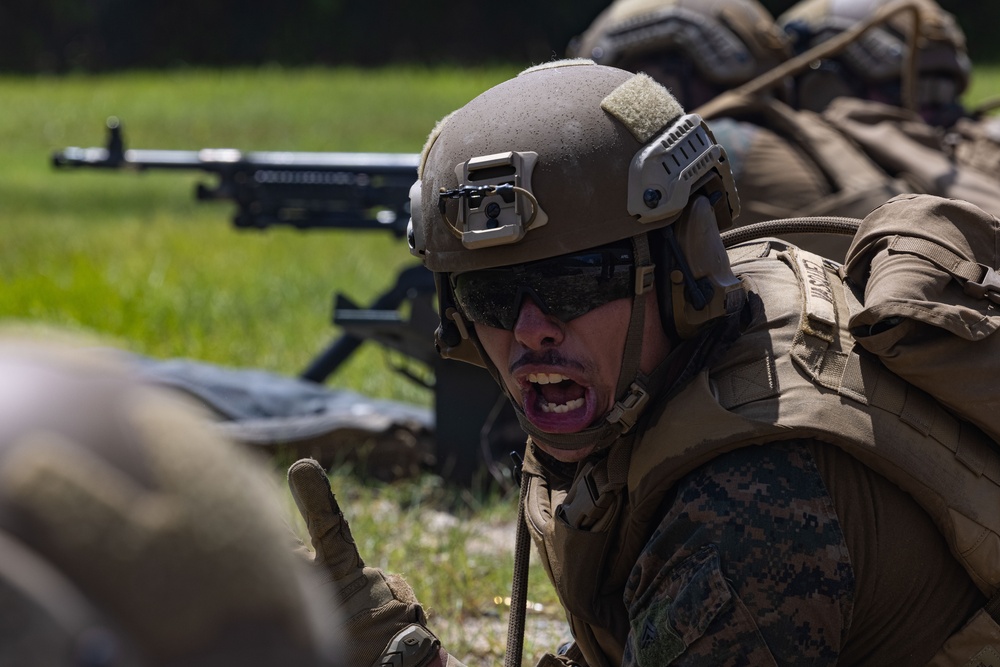 RD 25 | LCT Marines Increase Lethality During a Machine Gun Range