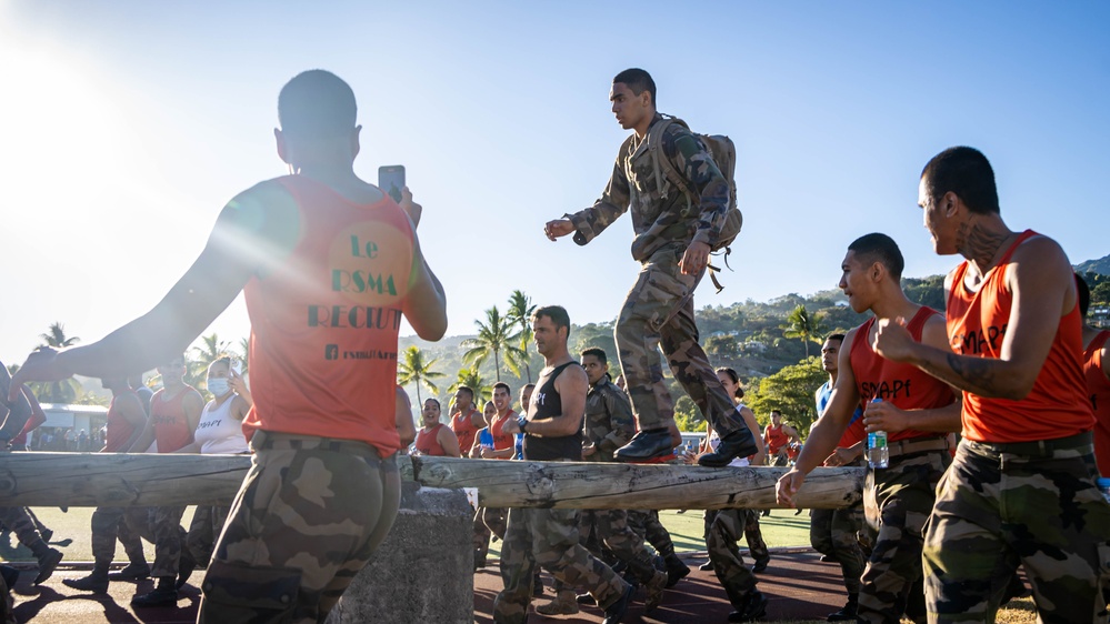 Exercise DELAYEN: 3rd ANGLICO Sports Competition in Tahiti
