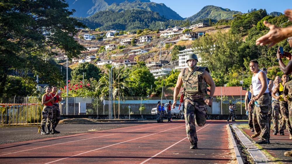 Exercise DELAYEN: 3rd ANGLICO Sports Competition in Tahiti