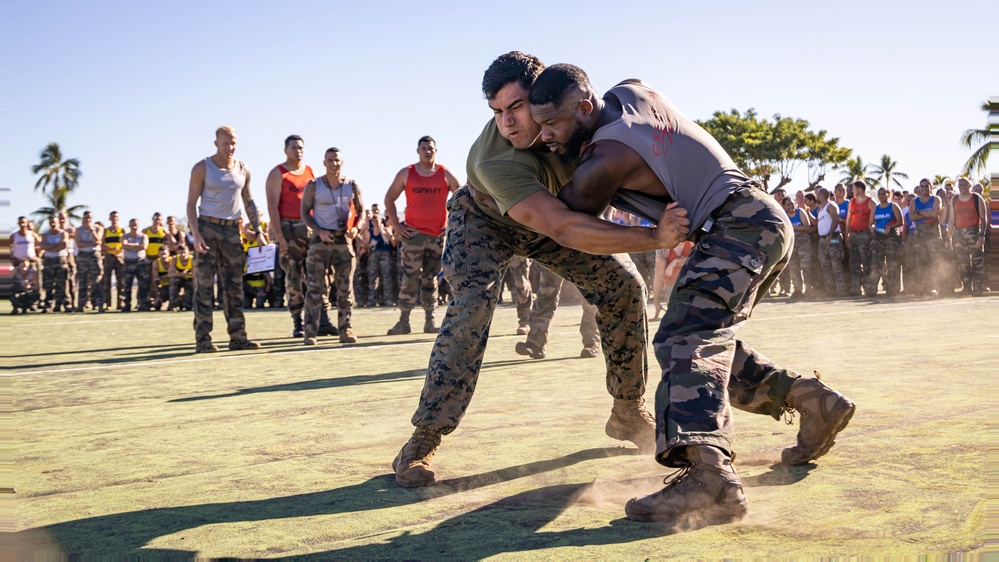 Exercise DELAYEN: 3rd ANGLICO Sports Competition in Tahiti