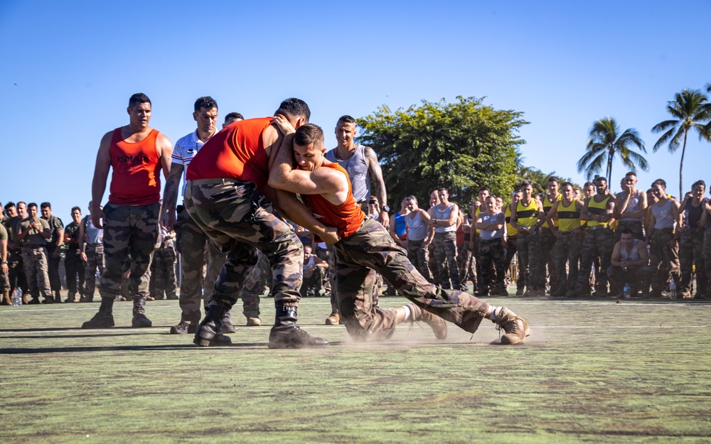 Exercise DELAYEN: 3rd ANGLICO Sports Competition in Tahiti