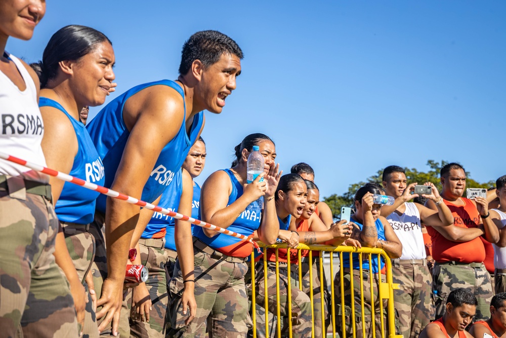 Exercise DELAYEN: 3rd ANGLICO Sports Competition in Tahiti