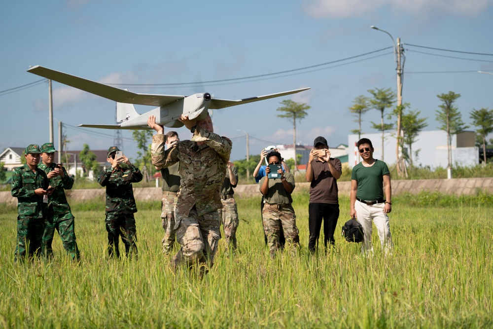 Pacific Friendship 2025: People’s Army of Vietnam, Oregon Air National Guard integrate Small Unmanned Aerial Systems into Humanitarian Assistance, Disaster Relief efforts